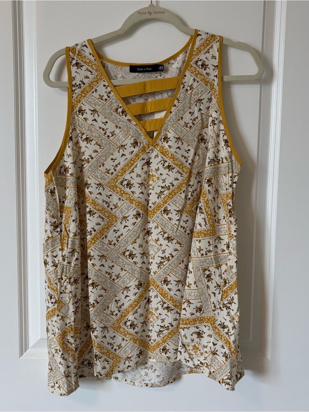 Doe & Rae Tank Top NWOT - Picture 1 of 2